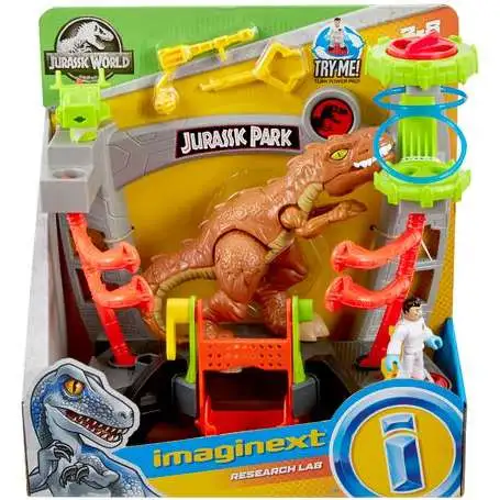 Fisher Price Jurassic World Imaginext Research Lab Playset