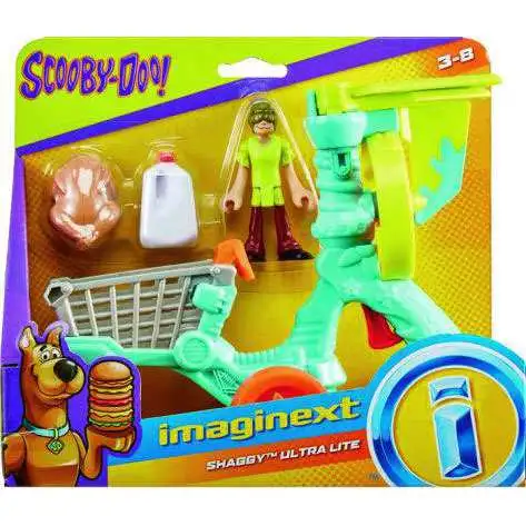 Fisher Price Scooby Doo Imaginext Shaggy Ultra Lite 3-Inch Figure Set