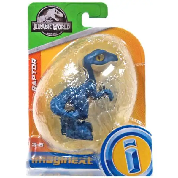 Fisher Price Jurassic World Imaginext Raptor Mini Figure [Blue]