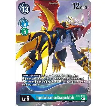 Digimon Digital Hazard Promo Imperialdramon Dragon Mode ST9-06