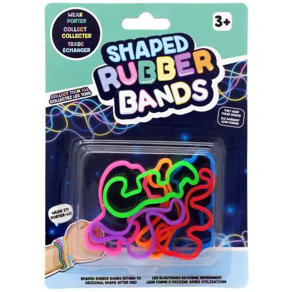 Shaped Rubber Bands Wildlife Shaped Rubber Band Bracelets
