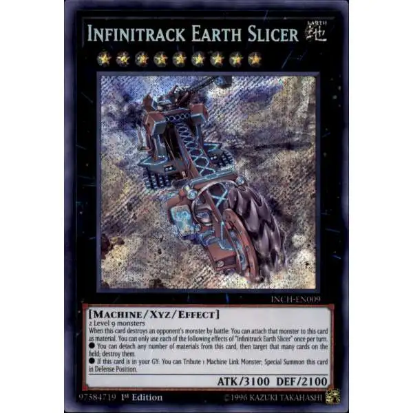 YuGiOh Trading Card Game The Infinity Chasers Single Card