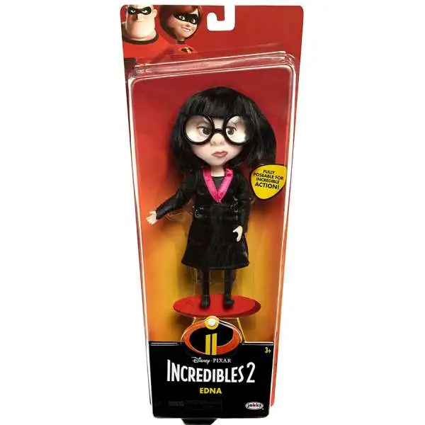 Disney / Pixar Incredibles 2 Edna 6-Inch Doll [Black Dress, Damaged Package]