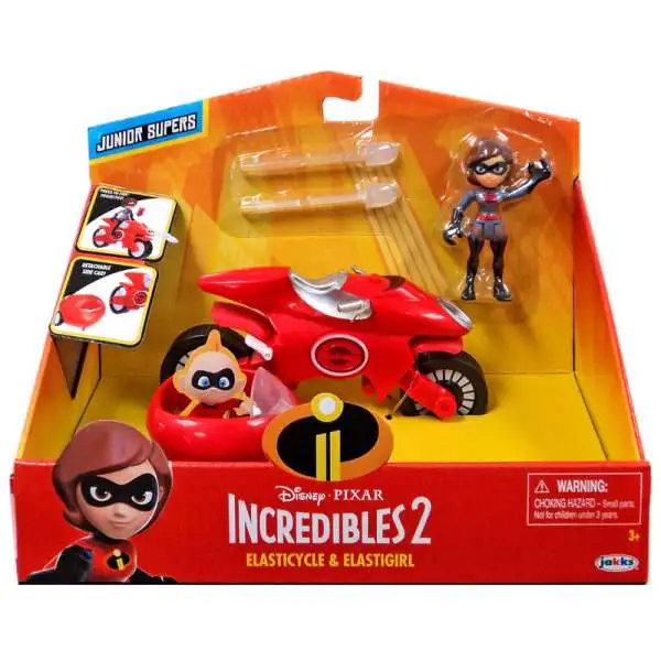 Incredibles Feature Stretch N' Stick Elastigirl Action Figure 