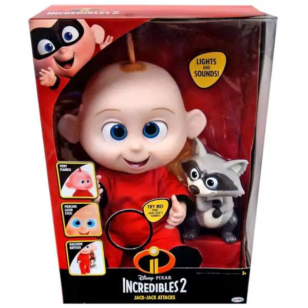 Disney / Pixar Incredibles 2 Jack-Jack Attacks Doll [Lights & Sounds]