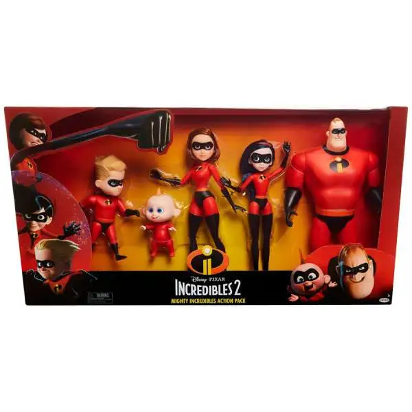 Disney Pixar Incredibles 2 Mighty Incredibles Action Pack