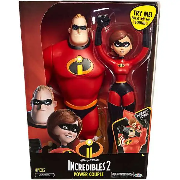 Disney / Pixar Incredibles 2 Power Couple 12-Inch Figure 2-Pack