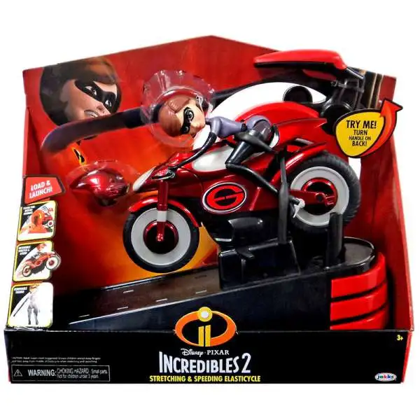 Disney / Pixar Incredibles 2 Stretching & Speeding Elasticycle 11-Inch Vehicle