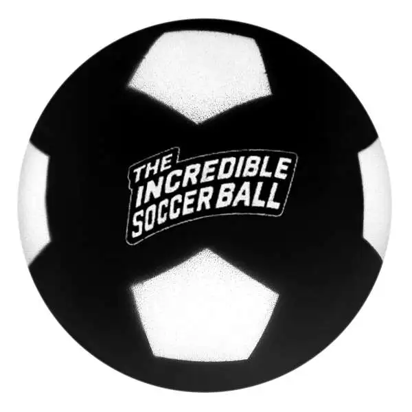 The Incredible BLACK Soccer Ball Foam Ball [Play Soccer Indoors Silently!] (Pre-Order ships January)
