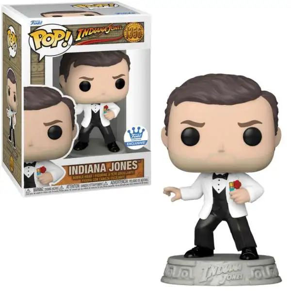 Funko POP! Movies Indiana Jones Exclusive Vinyl Figure #1356 [White Suit]