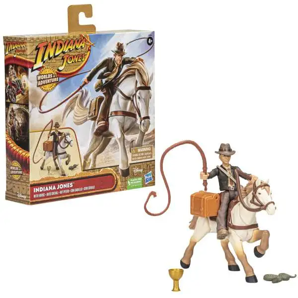 World of Adventure Indiana Jones 2.5-Inch Figure Set [with Horse]