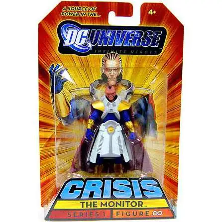 DC Universe Crisis Infinite Heroes Series 1 The Monitor Exclusive Action Figure #8 (Infinity)