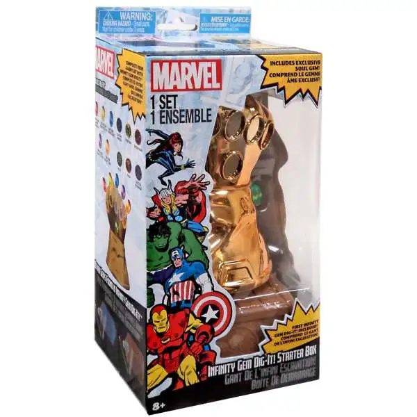 Marvel Infinity Gem Dig-It! Starter Box