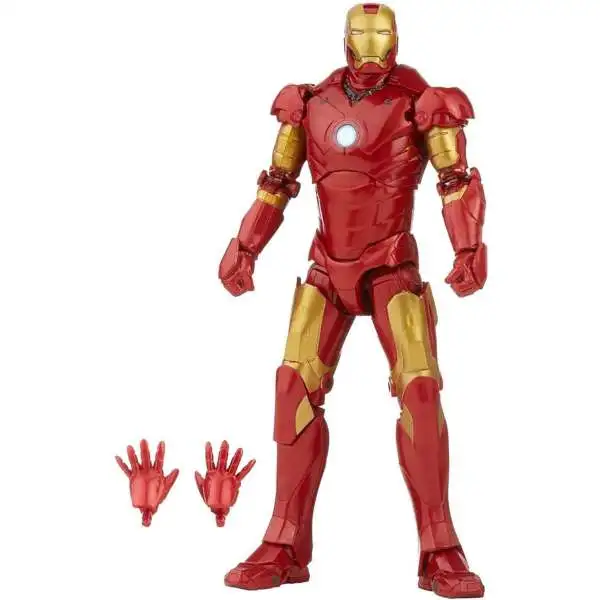 The Infinity Saga Marvel Legends Iron Man Mark III Action Figure [Loose, Incomplete]