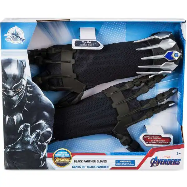 Disney Marvel Avengers Infinity War Black Panther Gloves Exclusive Roleplay Toy [2019]