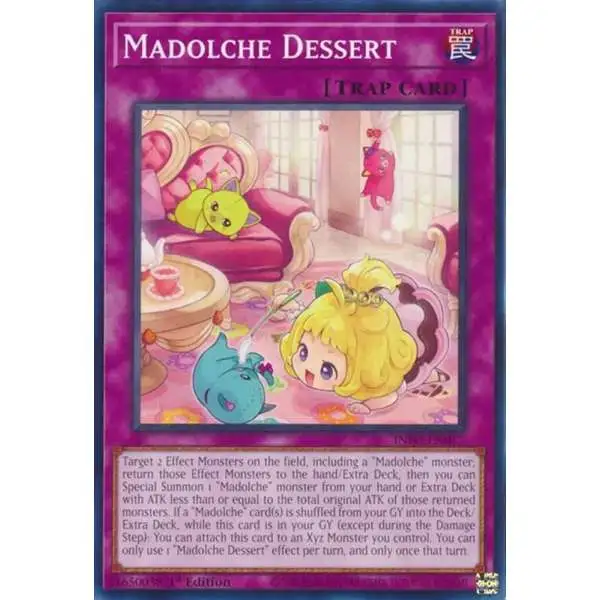 yugioh madolche cards Yu-Gi-Oh! Single Card ETCO-EN064 Salon (Ultra Rare) shuffle that target into the Deck Madolche Ticket - Yu-Gi-Oh! Card