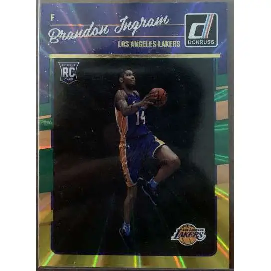 NBA 2016 Donruss Basketball Brandon Ingram #152 [Green Yellow]