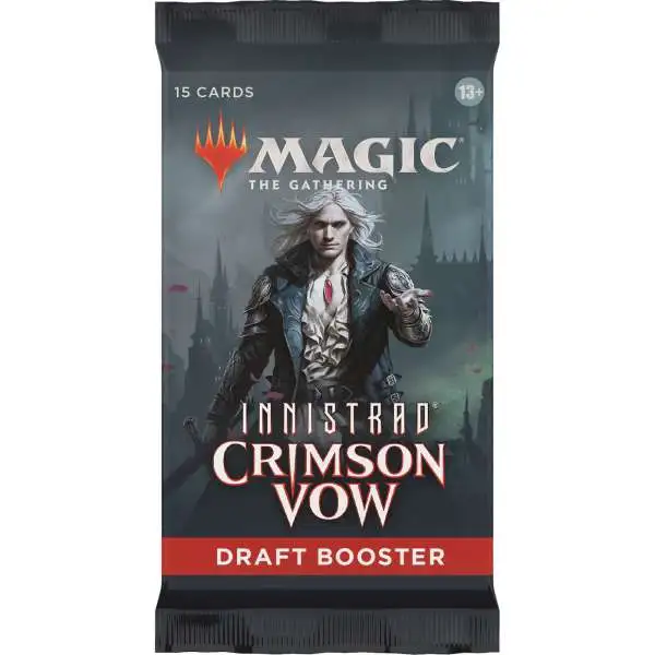 MtG Innistrad: Crimson Vow DRAFT Booster Pack [15 Cards]