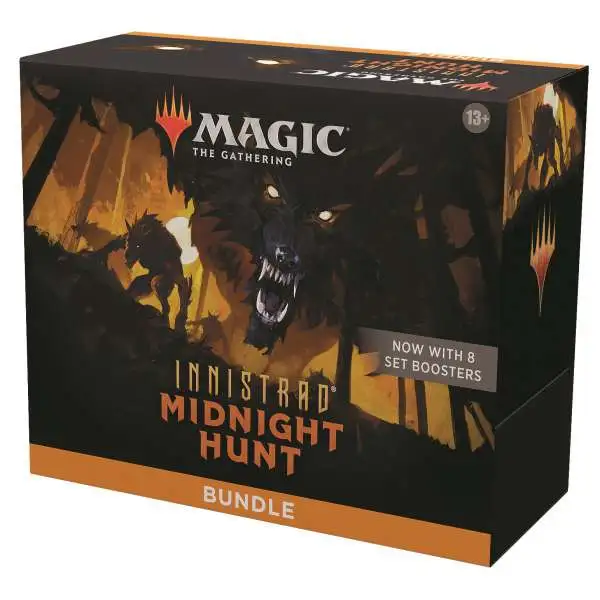 MtG Innistrad: Midnight Hunt Bundle [Includes 8 Booster Packs]