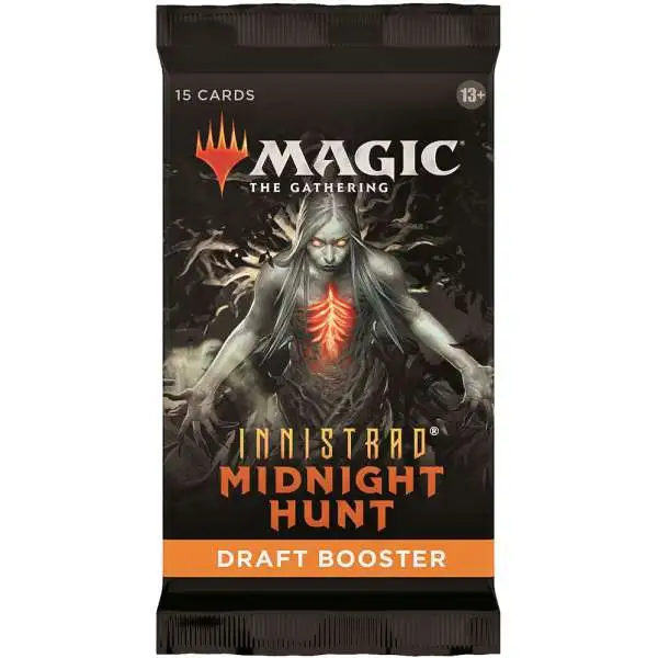 MtG Innistrad: Midnight Hunt DRAFT Booster Pack [15 Cards]