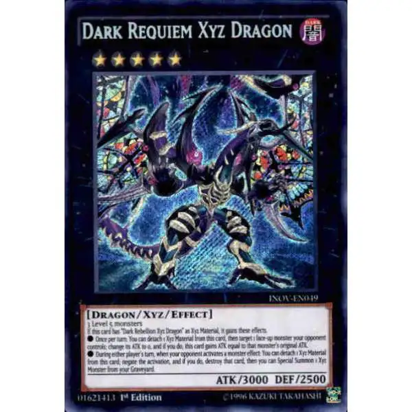 yugioh dark requiem xyz dragon deck OP15-EN002 (UTR) Aus Ygo YuGiOh Invasion Vengeance Single Card
