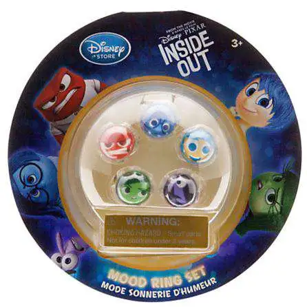 Disney / Pixar Inside Out Mood Ring Set Exclusive