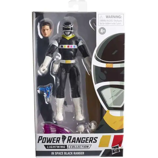 Power Rangers In Space Lightning Collection Black Ranger Action Figure