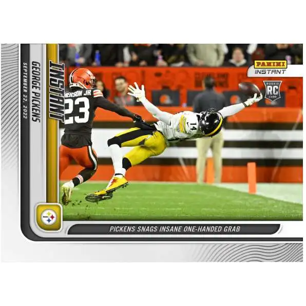 George Pickens 2022 Select Draft Picks RC #94 ~~ Steelers