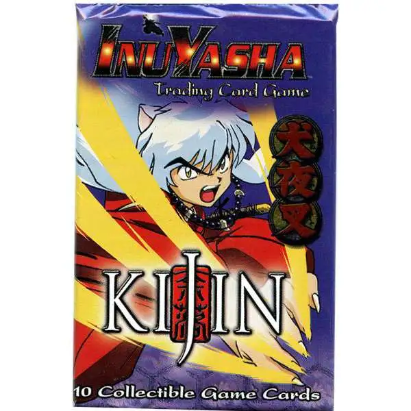 InuYasha Trading Card Game Kijin Booster Pack [10 Cards]