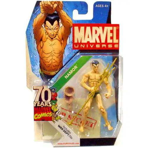Marvel Universe 70 Years of Marvel Comics Namor Exclusive Action Figure SD2