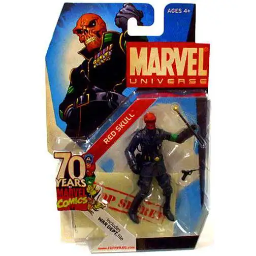 Marvel Universe 70 Years of Marvel Comics Red Skull Exclusive Action Figure SD4