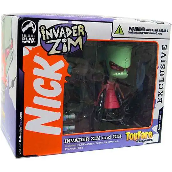Invader Zim Zim & Gir Exclusive Action Figure 2-Pack