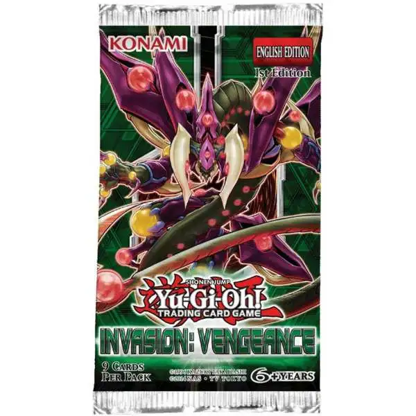 YuGiOh Invasion: Vengeance Booster Pack [9 Cards]