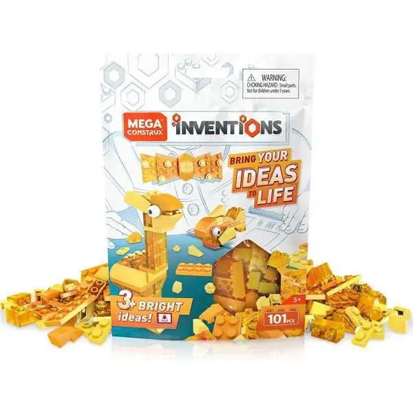 Inventions Yellow Brick Building Set