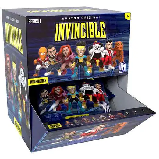 Invincible Mini Figures Series 1 Mystery Box [24 Packs]