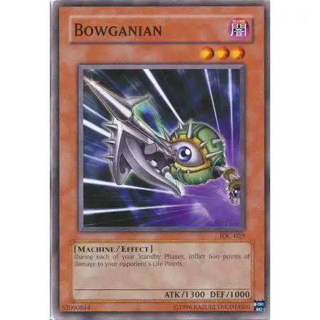 YuGiOh Trading Card Game Invasion of Chaos Common Bowganian IOC-029