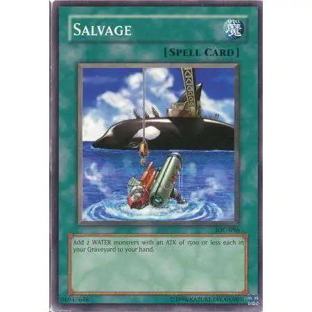 YuGiOh Trading Card Game Invasion of Chaos Common Salvage IOC-096
