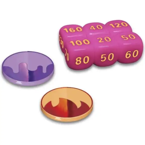Pokemon Scarlet & Violet Iono Damage Counter Dice, Coin-Flip Die & 2 Condition Markers (Pre-Order ships April)