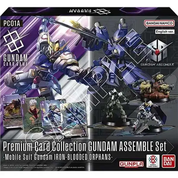 Gundam Trading Card Game Assemble Iron-Blooded Orphans Premium Collection Set PC01A