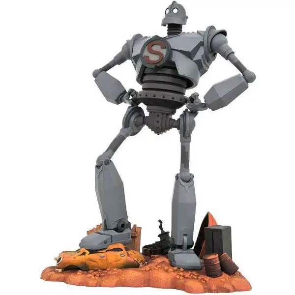 The Iron Giant Movie Gallery Iron Giant 10-Inch Collectible PVC Statue [Superman]