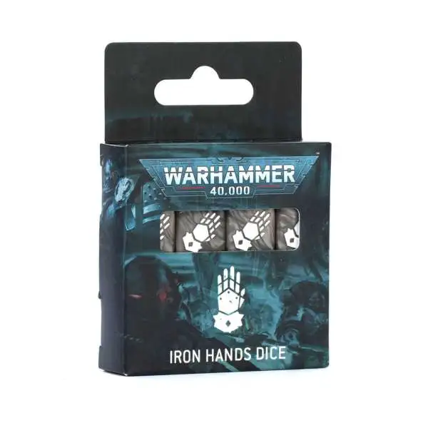 Warhammer 40,000 Iron Hands 16mm Dice [16ct]