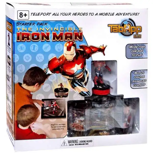 DC HeroClix TabApp Elite The Invincible Iron Man Starter Pack
