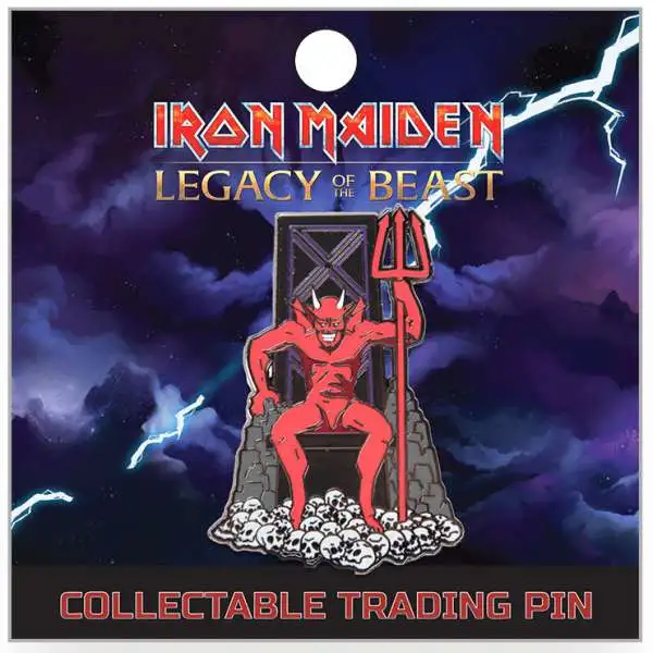 Iron Maiden: Legacy of the Beast The Beast 2-Inch Lapel Pin