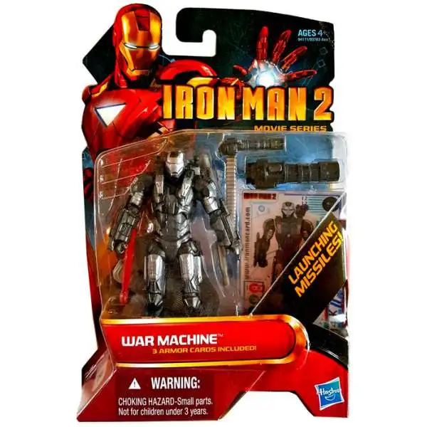 Iron Man 2 Movie Series War Machine Action Figure #12