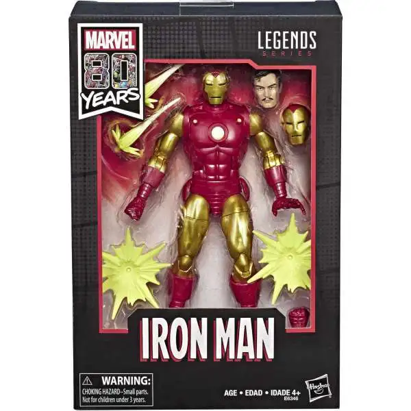 Marvel Legends 80th Anniversary Iron Man Action Figure [Comic]