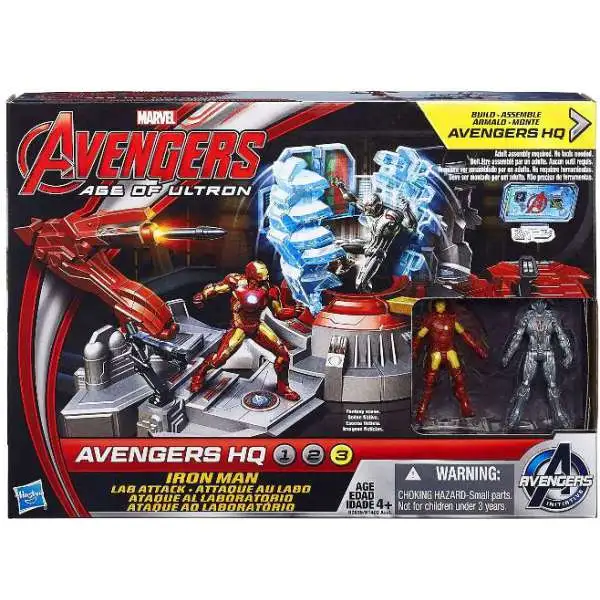 Marvel Avengers Age of Ultron Iron Man Attack Lab 2.5 Action