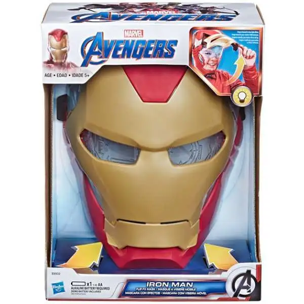 Marvel Avengers Flip FX Iron Man Mask