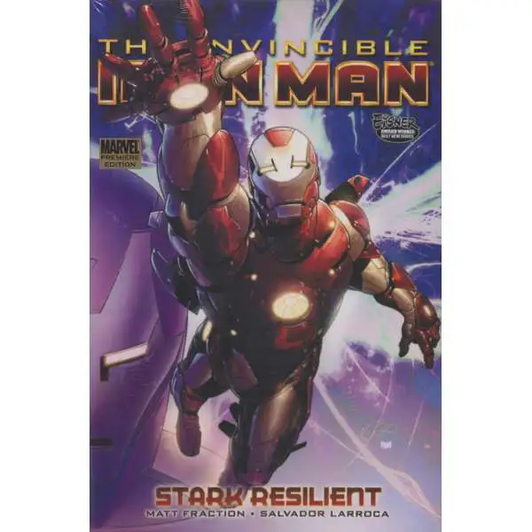 Marvel The Invincible Iron Man Stark: Resilient Hard Cover Comic Book #5 [Sun Damage on Spine]