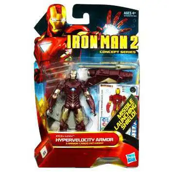 Iron Man 2 Concept Series Hypervelocity Armor Iron Man Action Figure #5