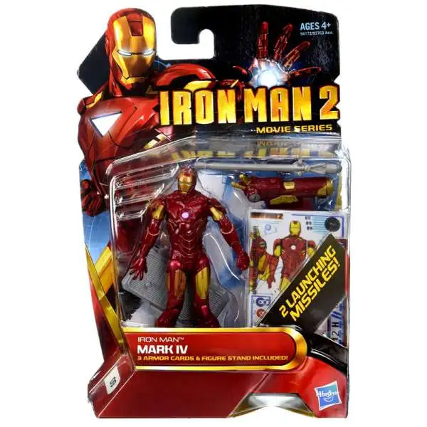 Iron Man 2 Movie Series Iron Man Mark IV Action Figure #9